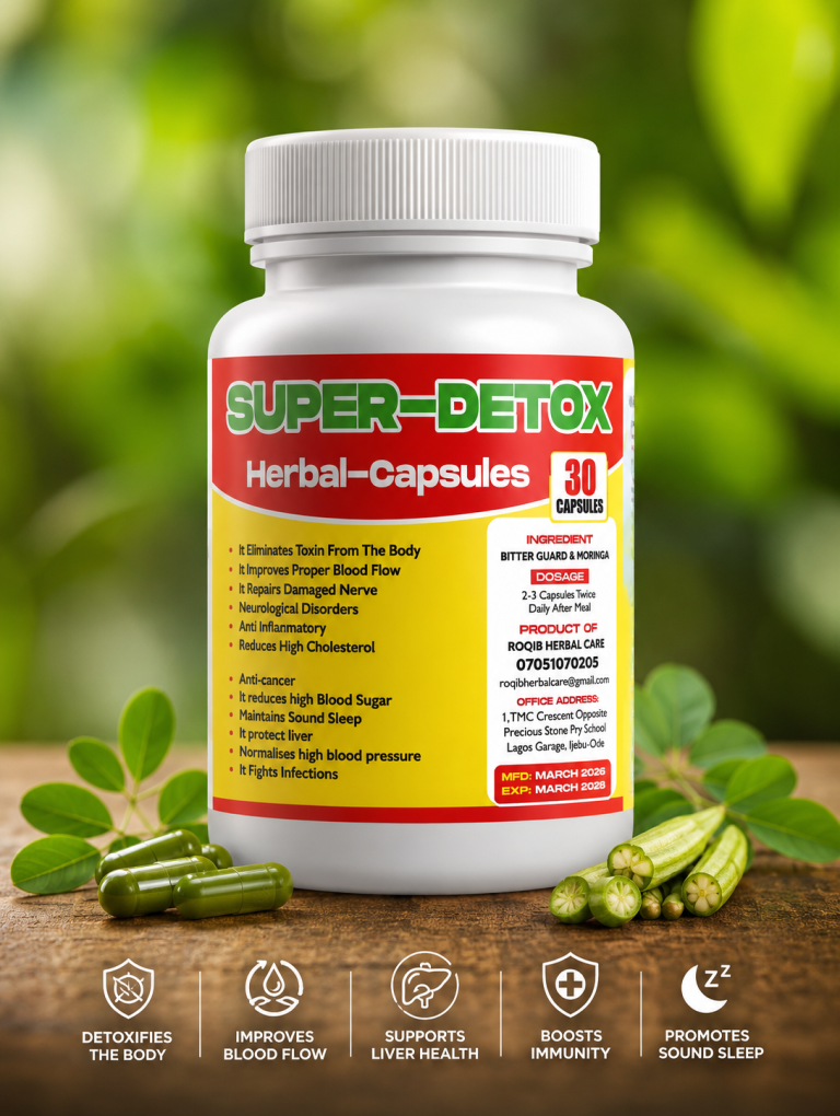 Super Detox Herbal Capsules